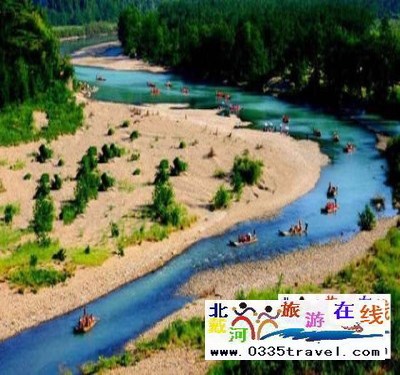 東戴河永安峽谷漂流