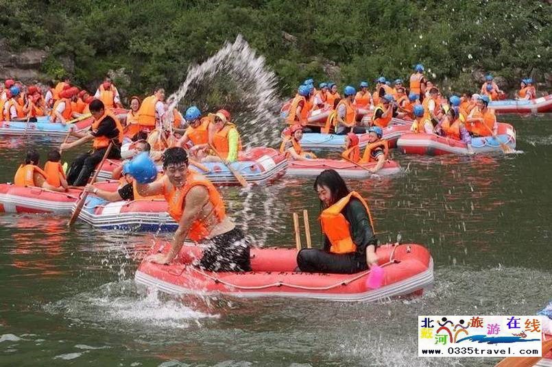 秦皇島傍水崖景區-冬季滑雪夏季高山峽谷漂流