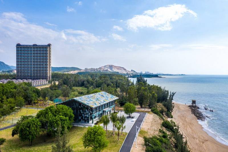 海南金月灣椰海小鎮海景民宿